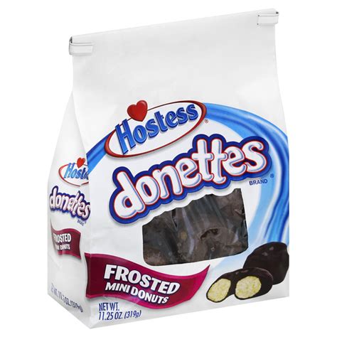 Hostess Donettes Chocolate Frosted Mini Donuts Hy Vee Aisles Online