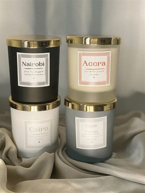 Candle Labels Printed In The Uk Fast Turnaround