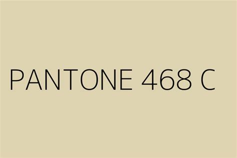 Pantone 468 C Color Hex Code