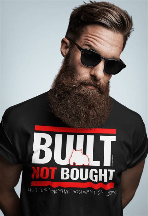 Built Not Bought Bully Breeder T Shirt Bgm Warehouse