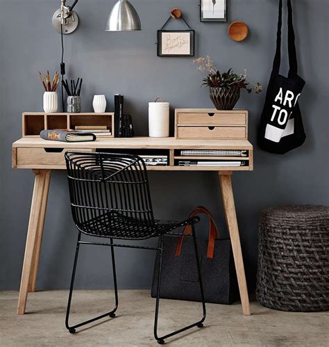 Schreibtische (kleiner schreibtisch) jetzt online kaufen & bequem liefern lassen! Hübsch interior Schreibtisch - klein "Lene" Eiche ...