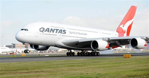 Qantas A380 First Time Landing At Sydney Airport Aeronefnet