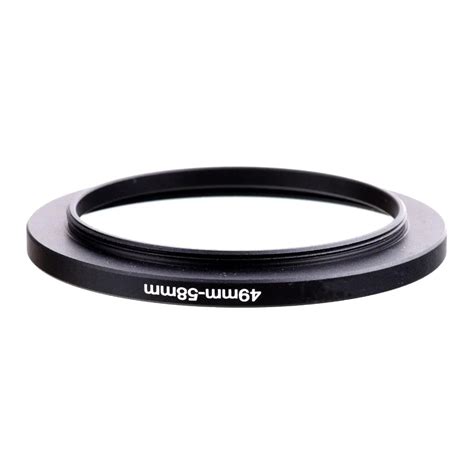 49mm 58mm 49 58 Mm 49 To 58 Mm 49mm To 58mm Step Up Ring Filter Adapter