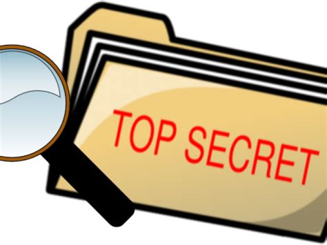 Secrets Cliparts Clip Art Secret File Png Download Full Size