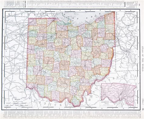 Ohio Map Guide Of The World