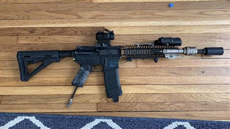 Finally Got My Mk18 Project Completely Finished Cant Wait Till Spring