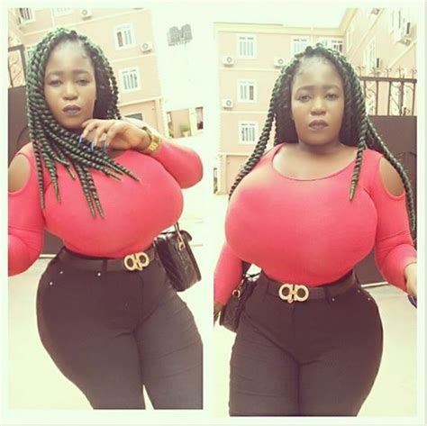 Two Nigerian Babes Cause Stir On Internet With Their Massive B00bs