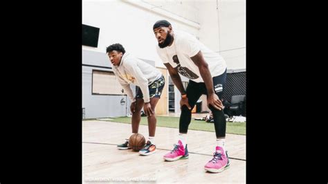 Lebron Shares Private Moments Bonding With Son Bronny Youtube
