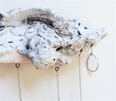 Driftwood Cloud With Vintage Crystal Raindrops By Tsandstars 107