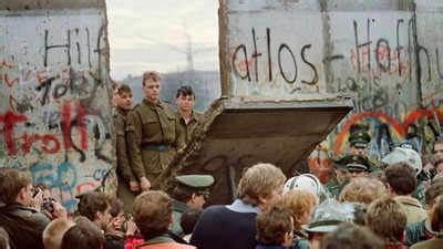 Berlin Wall Today In History Berlin Wall Falls As East Germany Opens
