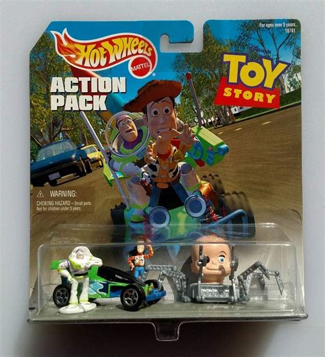Hot Wheels Action Pack Toy Story With Rc Car Baby Face