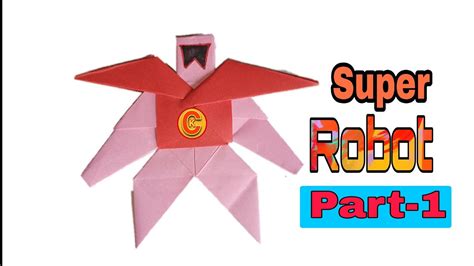 How To Make Paper Robot Youtube
