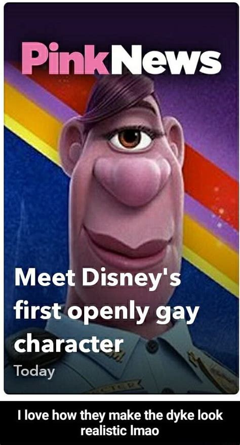 Meet Disney First Openly Gay Character I Love How They Make The Dyke