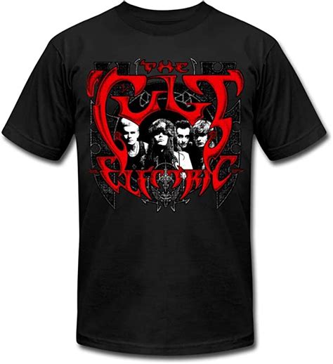 The Cult Electric Album Photo Tee Black Clothing
