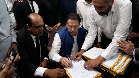Imran Khan Sentenced To Prison In Pakistan The New York Times