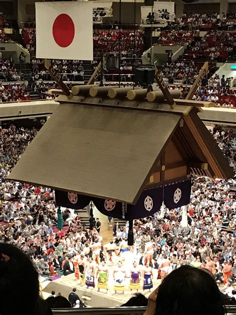Sumo Tournament 2018 Japanese Interior Design Kyushu Traditional