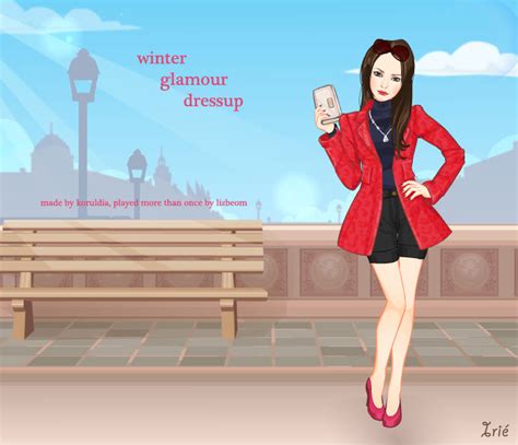 Winter Glamour Dressup Game By Lizbeom On Deviantart
