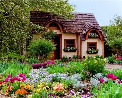 Colourful Cottage Garden Ideas Pinterest