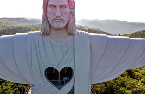 A Small Brazilian Town Has Built A 143 Foot Statue Of Jesus—even Taller
