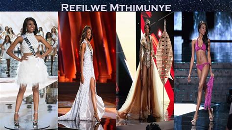 Refilwe Mthimunye Miss Universe 2015 Top 15 Youtube