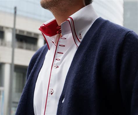 High Collar Shirt Blogknakjp