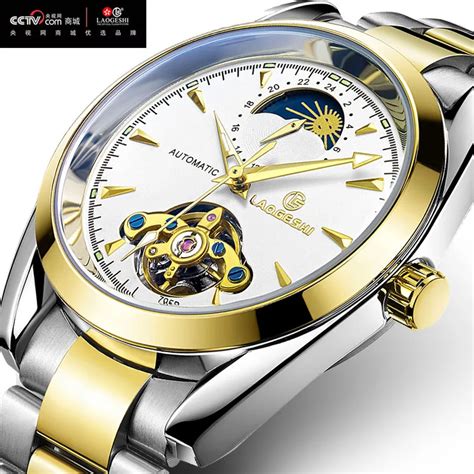 Luxury Tourbillon Hollow Waterproof Watches Men Luminous Automatic