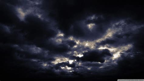 Dark Clouds Scary Storm Clouds HD Wallpaper Pxfuel