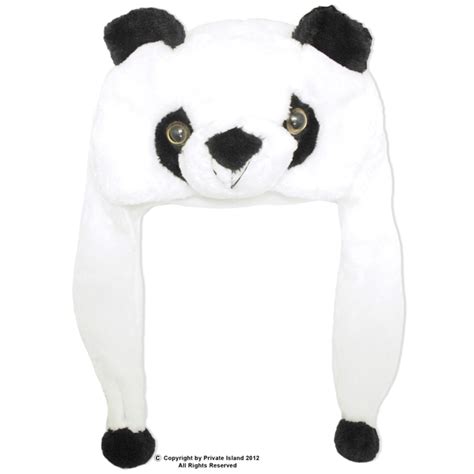 Long Panda Hat With Paws 5865 Private Island Party