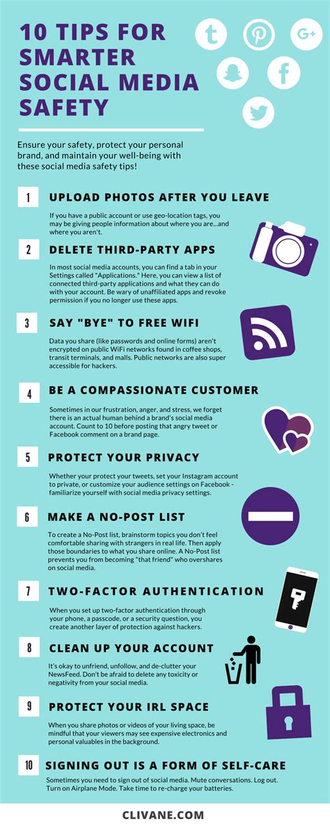 10 Tips For Smarter Social Media Safety By Clivane Previlon
