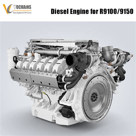 Diesel Engine D9512 A17 Lie Bherr R9100 R9150 11386616 For Excavator