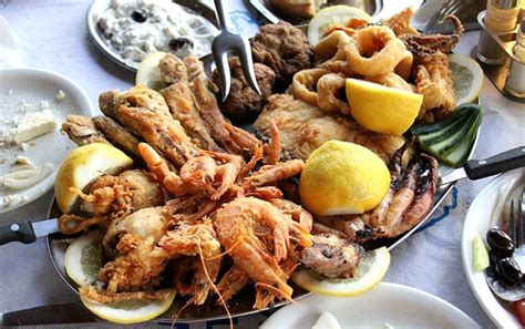 Visit Greece Seafood Platter Classic And Traditional Greek Dishes By