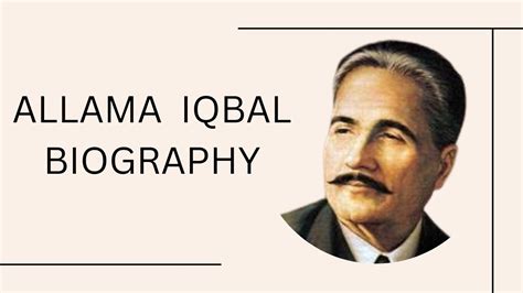 Allama Iqbal Biography Youtube