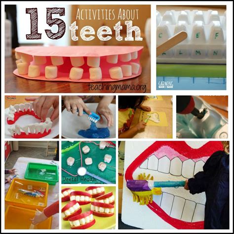 15 Activities About Teeth Childrens Dental Health Dental Kids