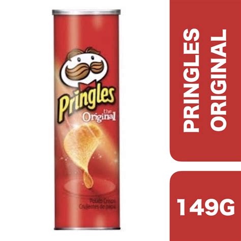 Pringles Original Potato Chips 149g พริงเกิลส์ มันฝรั่งทอดกรอบรสดั่ง