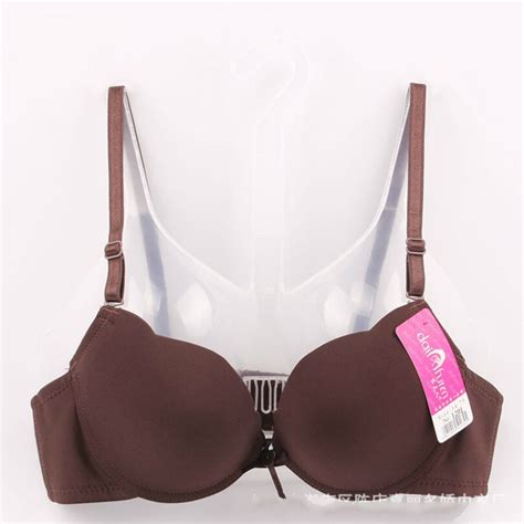 women sexy double push up bras three quarters 3 4 cup sexy underwire bow solid bras super women