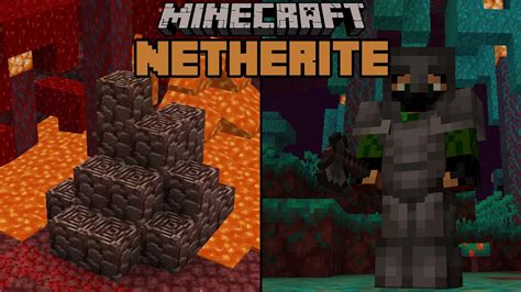 Minecraft 116 How To Get Netherite Armor And Tools