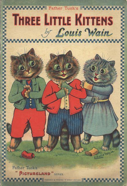 Art And Artists Louis Wain Part 10 Vintage Childrens Books Vintage