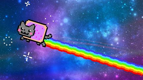 Nyan Cat Wallpaper By Darkpegasista By Ponydbrony On Deviantart
