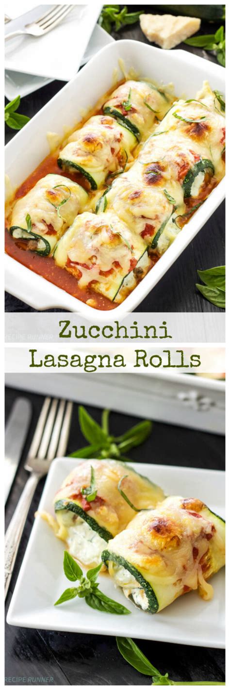 Zucchini Lasagna Rolls Recipe Runner
