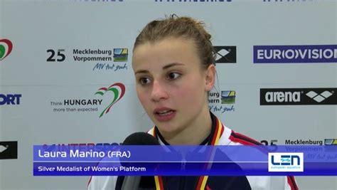 Laura Marino Silver Medalist Of Womens Platform 1262015 Rostock