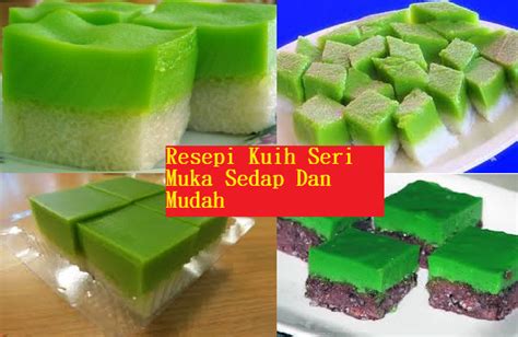 Seri muka is a malay and nyonya kuih made of glutinous rice and pandan leaves. Resepi Kuih Seri Muka Mudah Sukatan Cawan - Opening l