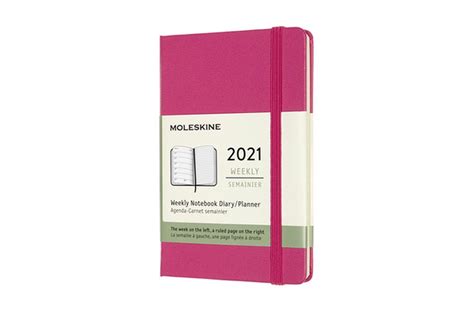 moleskine 2021 12 month weekly pocket hardcover diary free shipping 8056420850710 ebay