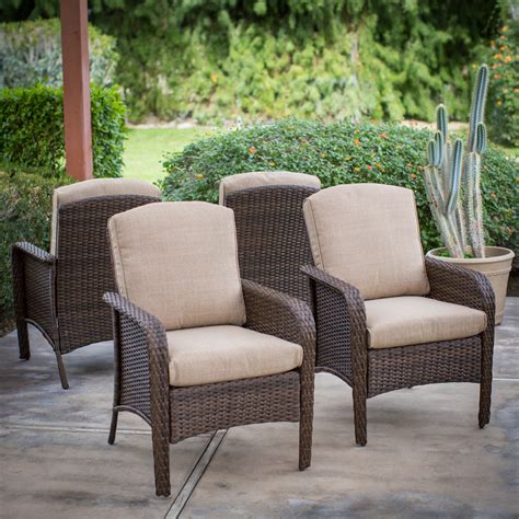 Outdoor fans are meant for cooling and, in the case of ceiling fans, hot air removal. Coral Coast Tiara Garden All Weather Wicker Patio Dining ...