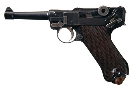 Unique Early Post Wwi 1921 Dated Dwm Police Luger Pistol