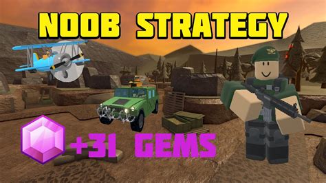 Noob Strategy Farming 31 Gems Solo Hardcore Roblox Tower Defense