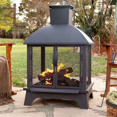 Outdoor Fire Pits Wood Burning Fire Pit Ideas