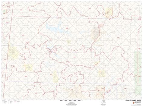 Franklin Zip Code Map Alabama Franklin County Zip Codes