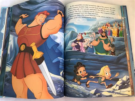 Disney S Hercules Classic Storybook Vintage Etsy