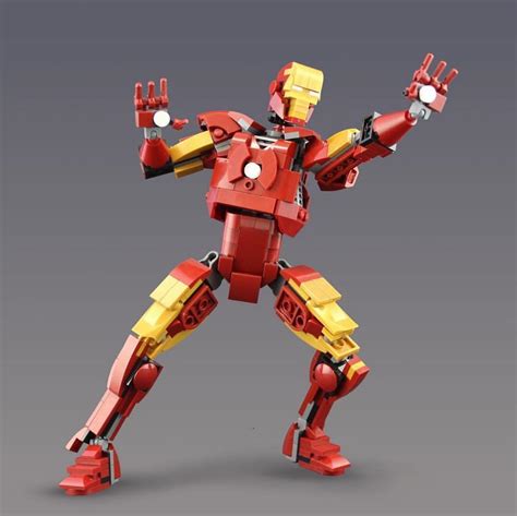Iron Man Mega Figure Fits Official Lego Helmet Ubicaciondepersonas