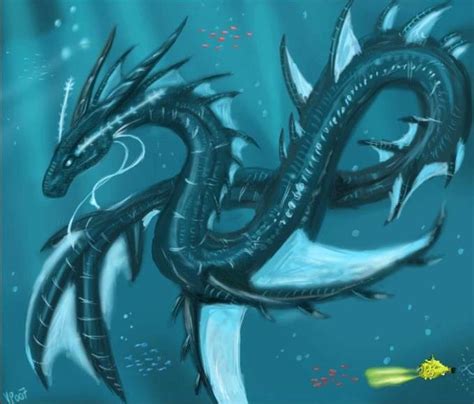Water Dragons Mythical Creatures Fantasy Creatures Leviathan